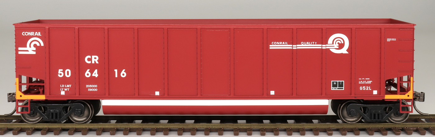 InterMountain Railway 4400003-06 - HO Value Line RTR - 13 Panel Coalporter - Conrail (EABS Orange) #506708