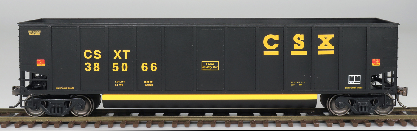 InterMountain Railway 4400007-13 - HO Value Line RTR - 13 Panel Coalporter - CSXT (Black) #385177