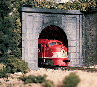 Woodland Scenics 1152 N Scale Tunnel Portals Concrete