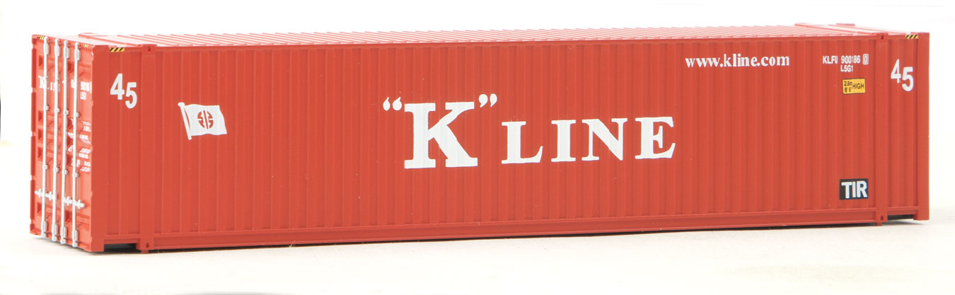 Walthers SceneMaster 8563 - HO 45ft CIMC Container - K-Line