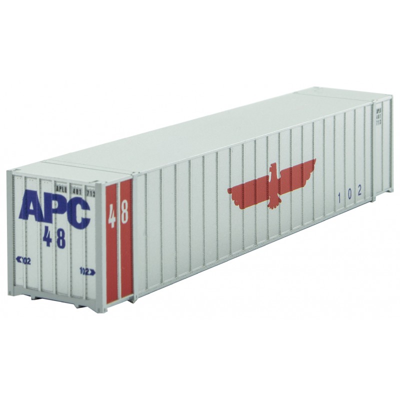 Micro Trains 468 00 011 - N Scale 48ft Rib-Side Container - APC #481713