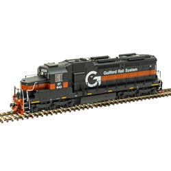 Atlas 10003766 - HO SD-26 Gold w/ Ditchlights - DCC & Sound - Guilford Rail System (ST) w/ Conspicuity Stripes #643