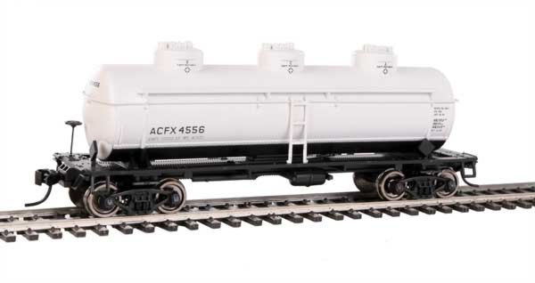 Walthers Mainline 1128 - HO 36Ft RTR 3-Dome Tank Car - ACFX #4556