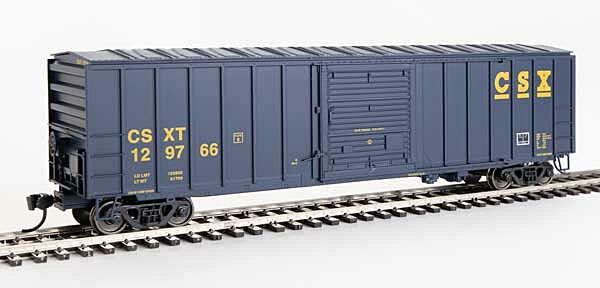 Walthers Mainline 1856 - HO RTR 50Ft ACF Exterior Post Boxcar - CSX Transportation #129766