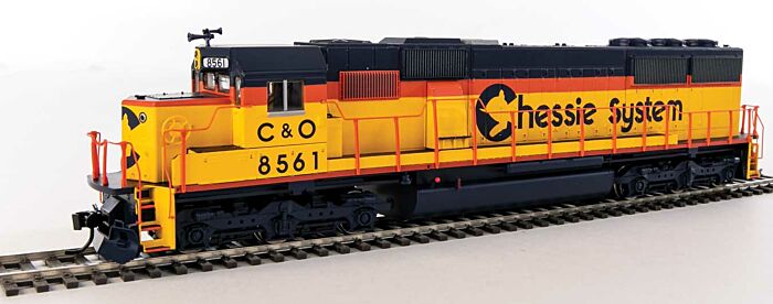 Walthers Mainline 20363 - HO EMD SD50 - DCC and Sound - Chessie System C&O #8561