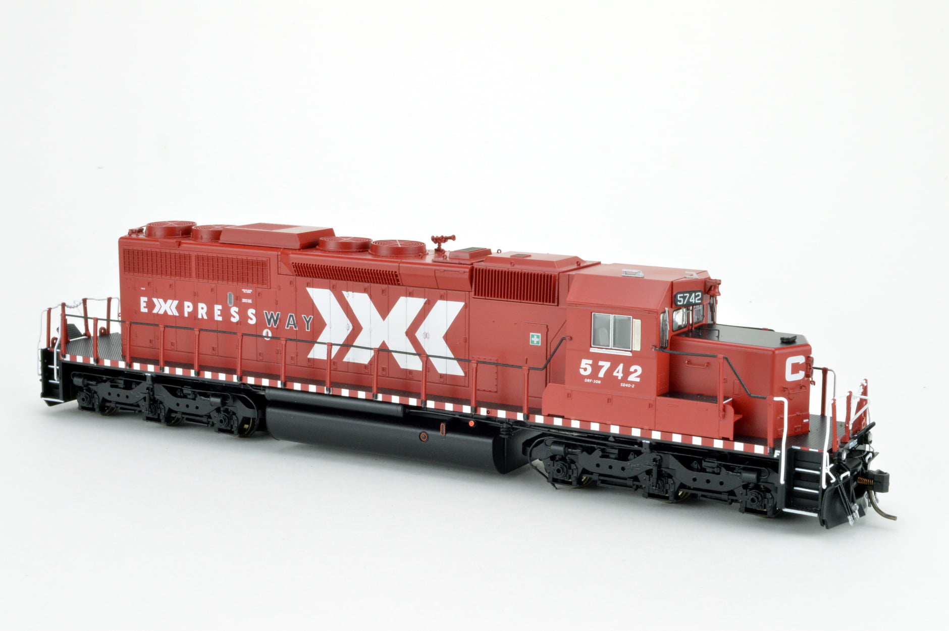Bowser 25037 - HO GMD SD40-2 - DCC Ready - CP (Expressway) #5742