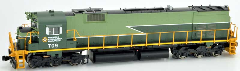 Bowser 24856 - HO MLW M630 - DCC & Sound - British Columbia Railway BCR #709