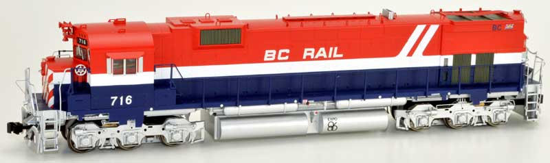 Bowser 24871 - HO MLW M630 - DCC & Sound - BC Rail #716