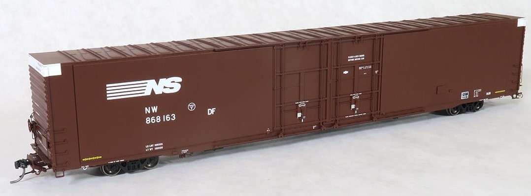 Tangent Scale Models 25026-03 - HO Greenville 86ft Double Plug Door Box Car - B20 Repaint 1989+ Norfolk Southern #868172