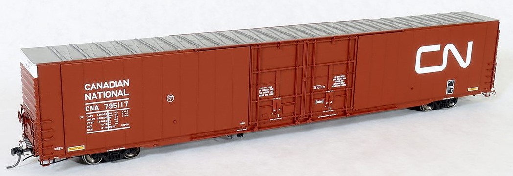 Tangent 25039-11 - HO Greenville 86Ft Double Plug Door Box Car - Canadian National (Delivery 10-1978) #795150