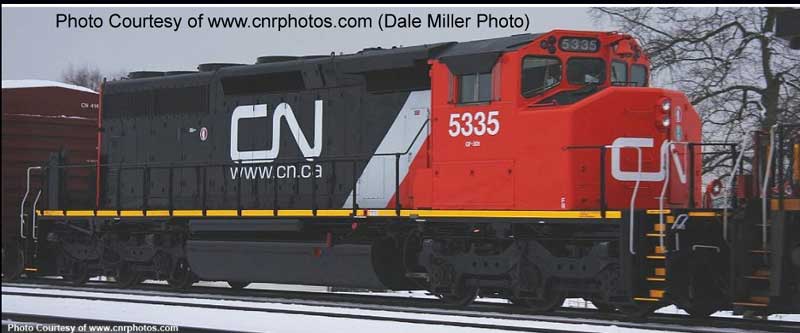 Bowser 25385 - HO GMD SD40-2W - DC/DCC Ready - Canadian National (Website) #5335