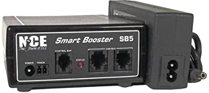 NCE 27 - SB5 Smart Booster - 5-Amp System w/Power Supply
