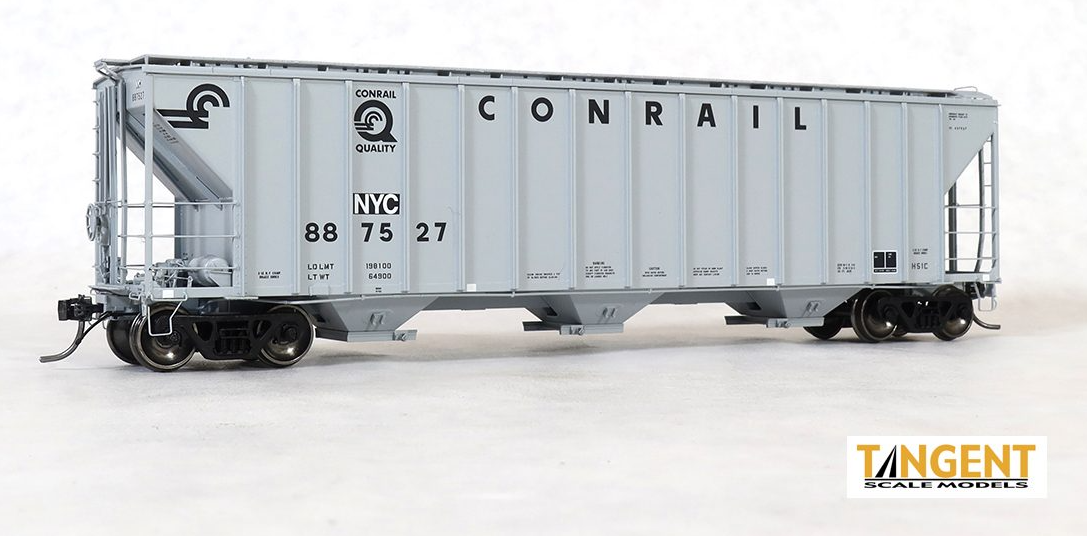 Tangent Scale Models HO 28062-01 CSX (NYC) H51C Ex CR Quality Patch 1998+ PC Samuel Rea Shops 4600 Covered Hopper #887408