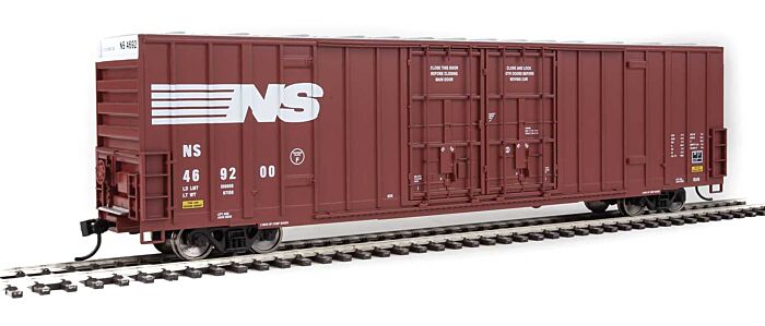 Walthers Mainline 2997 - HO 60ft Hi-Cube Plate F Boxcar - Norfolk Southern #469385