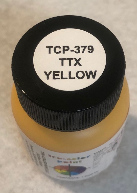 Tru Color Paint 379 - Acrylic -TTX Leasing Yellow 1oz