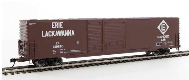 Walthers Mainline 3209 HO 60ft Pullman-Standard Auto Parts Boxcar (10ft and 6ft doors) -Erie Lackawanna #68103