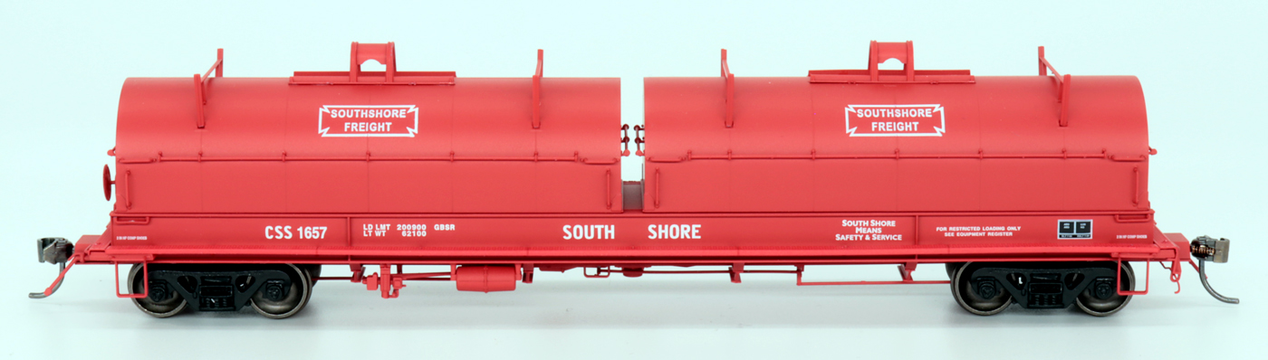 Intermountain Red Caboose 32518-16 - HO Evans 100 Ton Coil Car - Chicago South Shore #1668