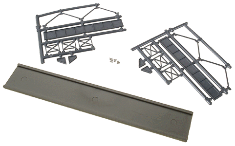 Micro Engineering 75153 - N Scale 40ft Ballasted Deck Girder Bridge - Length, 3 Inches