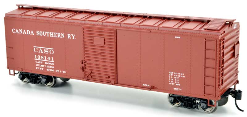 Bowser 42468 HO 40Ft Steel Side Box Car (Blt 5-18) -Ready to Roll- Canada Southern #138135