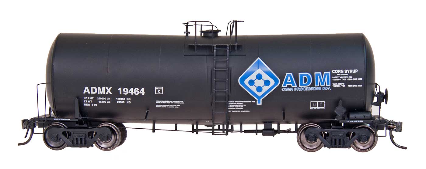 Intermountain 47803-28 - HO 19,600 Gallon Tank Car - ADM (Molecule Logo) #19538