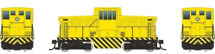 Rapido 48533 - HO GE 44 Tonner Phase Ic Body - DC/DCC/Sound - Generic Industrial: Yellow
