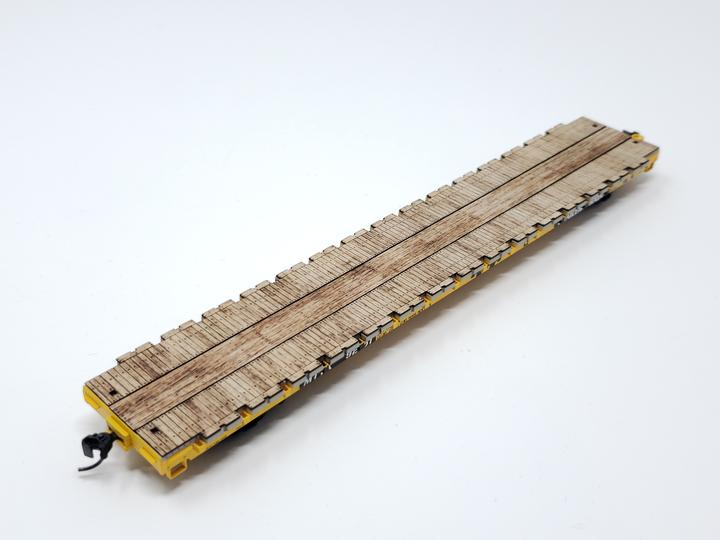ITLA Scale Models Inc. 4909 - HO wood deck for Walthers 60ft Pullman-Standard Flatcar
