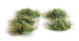 Peco PSG-50 - Self Adhesive Assorted Grass Tufts - 4mm (100pkg) 