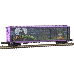 Atlas 50006267 - N Scale 50Ft GA RBL Boxcar - Halloween 2022 Holiday Special WTCH13