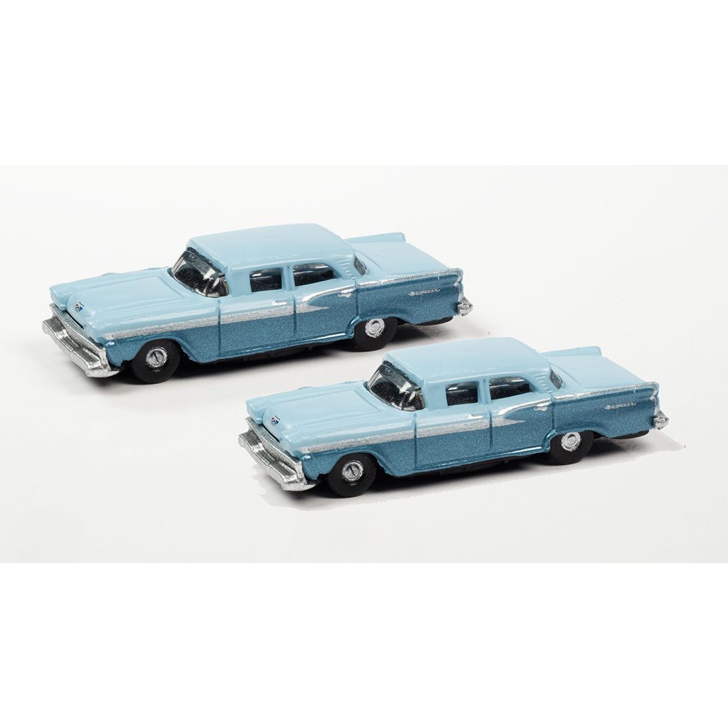 Classic Metal Works 50437 - N 1959 Ford Fairlane 4-Door - Wedgewood Blue, Surf Blue (2)