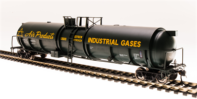 Broadway Limited 6312 - HO Cryogenic Tank Car - Air Products (2pkg)