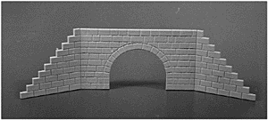 Rix Products 652 - HO Large Cut Stone Culverts w/ Wings - Kit