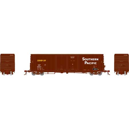 Athearn Genesis G69107 - HO 50Ft PC&F Riveted Box - 8Ft+8Ft Landis - Southern Pacific #292117