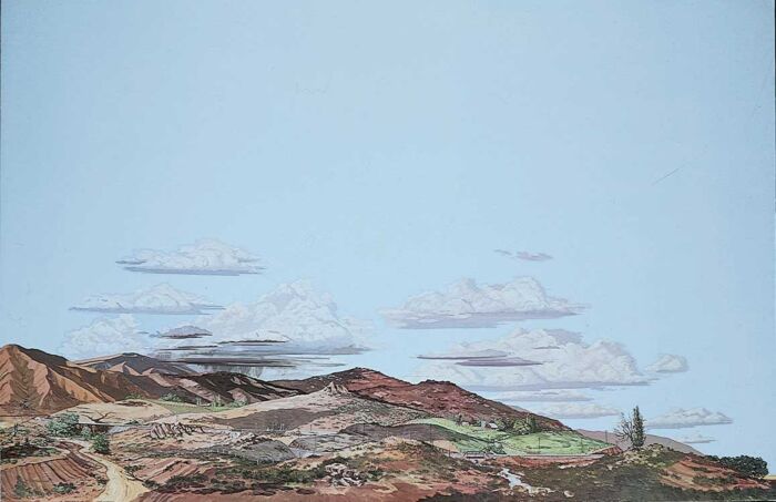 Walthers ScenceMaster 707 - HO Instant Horizons(TM) Background Scene - Desert to Country