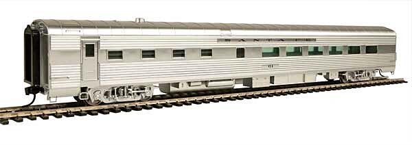 Walthers Proto 14450 - HO 85ft Pullman Standard 36-Seat Diner - Lighted - Santa Fe #61