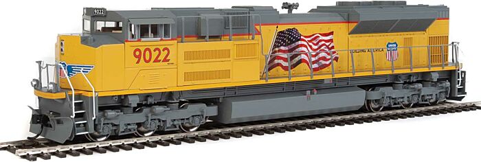 WalthersMainline 9876 HO EMD SD70ACe - Standard DC -- Union Pacific #9022 (yellow, gray, red; Yellow Sill)