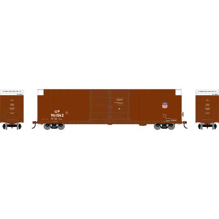 Athearn RTR 90582 - HO FMC 60ft DD/SS Hi-Cube Boxcar - Union Pacific #961062
