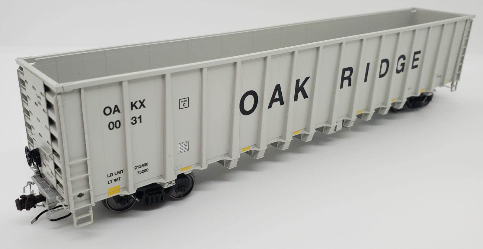 Otter Valley Railroad 64020 - HO NSC 64 Ft 6400 CuFt Scrap and Trash Gondola - Oak Ridge Waste and Recycling #0031