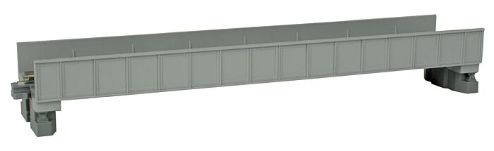 Kato Unitrack 20452 - N Scale Single Plate Girder Bridge - 7-5/16 Inches - Gray