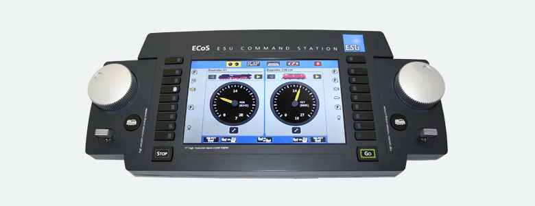 ESU 50210 ECoS 2.1 DCC Command Station - Full Color Display
