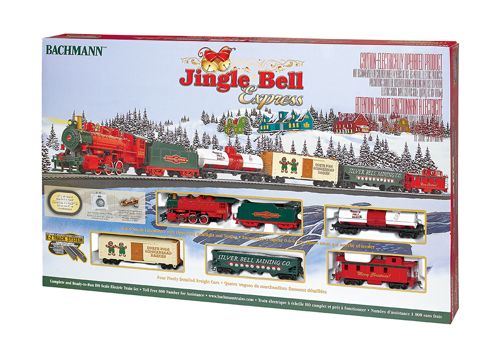 Bachmann 00724 - HO Jingle Bell Express - Christmas Train Set