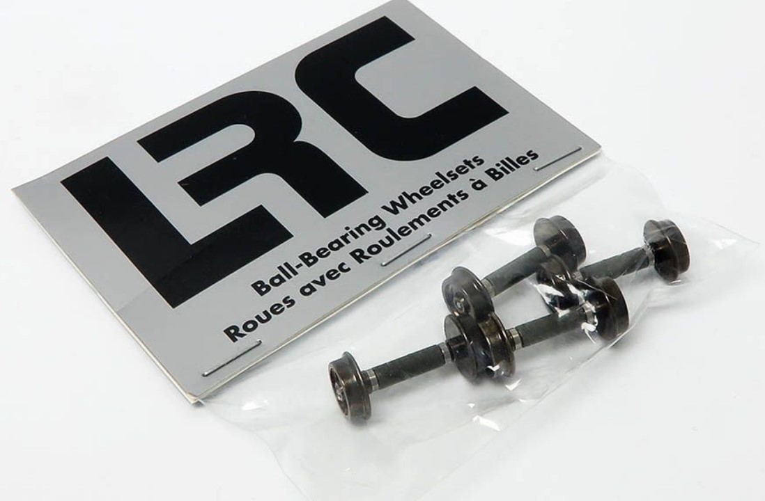 Rapido Bits 102063 - HO Scale LRC Ball Bearing Wheelsets (4pk)