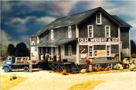 ShowCase Miniatures 109 - N Scale The O. H. Wright & Co. Bartlett Building - Kit