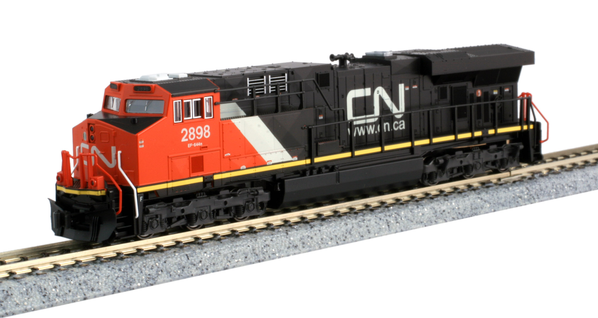 Kato 176-8951-DCC - N Scale GE ES44AC - DCC Equipped - Canadian National #2930