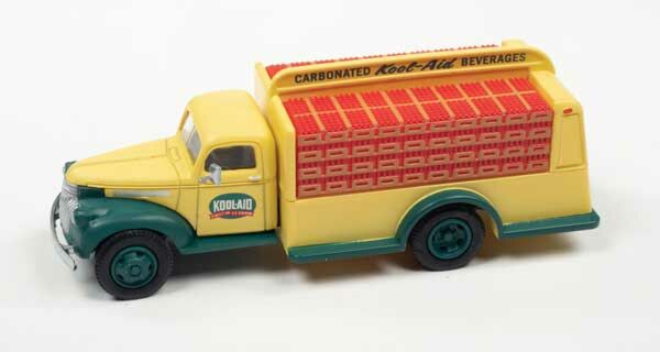 Classic Metal Works 30620 - HO 1941-46 Chevrolet Beverage Bottle Delivery Truck - Kool-Aid