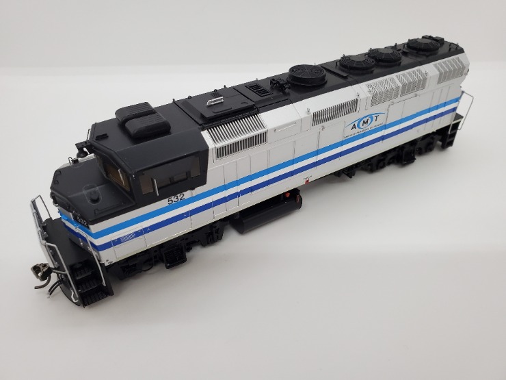 Rapido 19023 HO GMD F59PH - DCC Ready - AMT Montreal #530