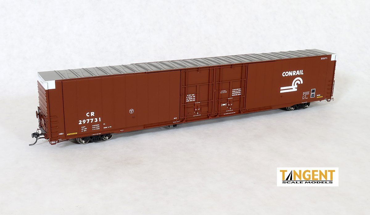 Tangent 25041-05 - HO Greenville 86Ft Double Plug Door Box Car - Conrail (Delivery 4-1978) #297766