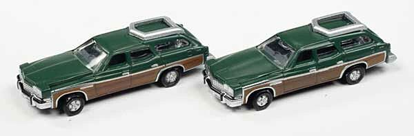 Classic Metal Works 50431 - N 1975 Buick Estate Wagon - Dark Green (2)