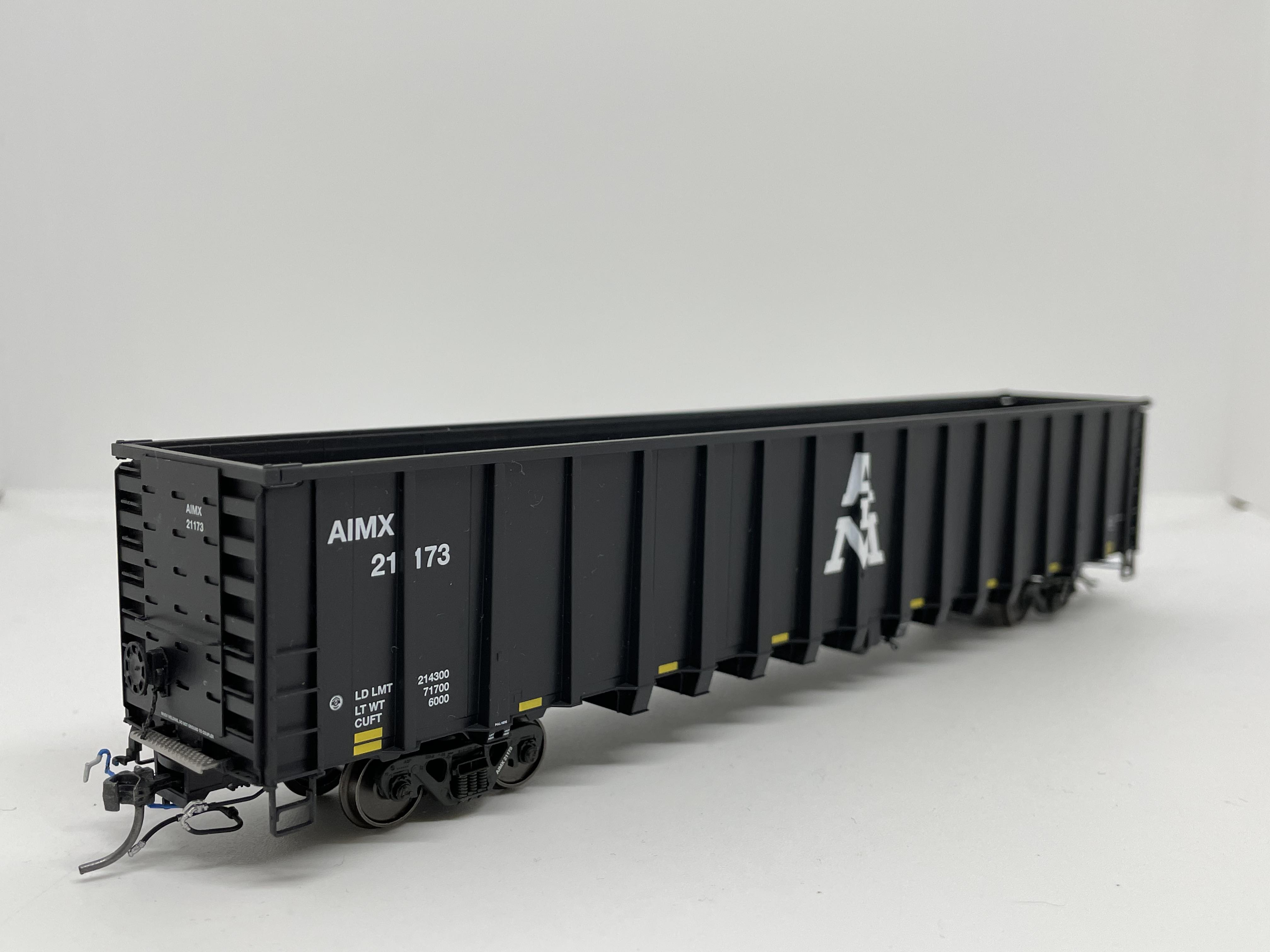 Otter Valley Railroad 6000-6 - N Scale NSC 64 Ft 6000 Cubic Gondola HS - AIMX (6 pkg) #6