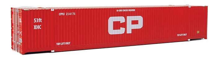 Walthers SceneMaster 8536 - HO 53ft Singamas Corrugated-Side Container - Canadian Pacific