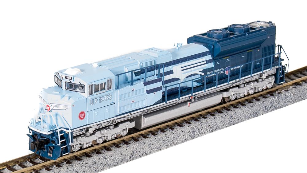 Broadway Limited 7031 - N Scale EMD SD70ACe - Paragon4 Sound/DC/DCC - UP (Missouri Pacific Heritage Livery) #1982